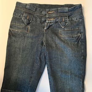 Cache Size 0 Denim Bermuda Shorts